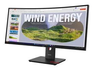 LENOVO 34" T34WD-40 CURVED WQHD 21:9 120HZ HDMI/DP/USB-C(96W)/RJ45