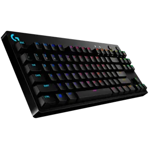 LOGITECH G PRO X TKL LIGHTSPEED Mechanical Gaming Keyboard - BLACK - US INT'L - TACTILE
