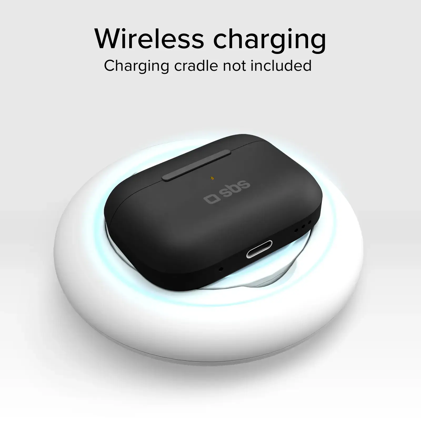 SBS wireless earbuds Air Kab Max TWS, black