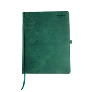 Kalendorius TRADITIONAL , 2027, PU, A4, žalia(Baltic)