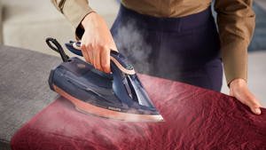 "Philips" DST8050/20, garų lygintuvas, "SteamGlide Elite" padas, 3 m, 260 g/min, mėlynas, auksinis, 85 g/min