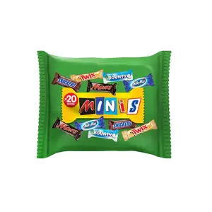 Šokoladinai saldainiai MIXED MINIS Bag, 400g