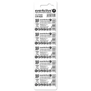 Ličio baterija mini everActive CR1620 5 vnt.