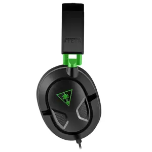 "Turtle Beach Recon 50X White" žaidimų ausinės "Xbox" ir "Xbox Series X|S", laidinės, žaidimų, 20 - 20000 Hz, 530,7 g, ausinės, juodos, žalios spalvos
