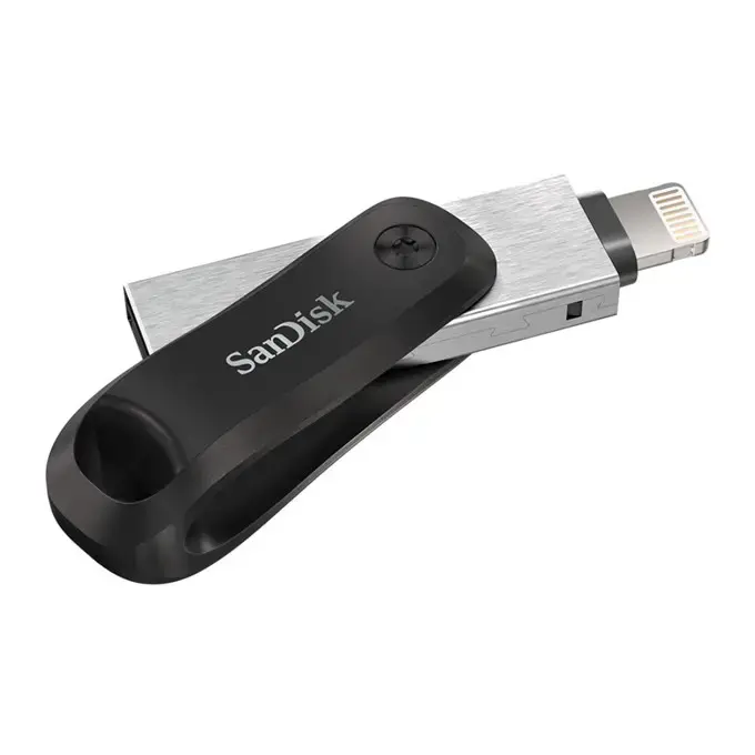 "SanDisk iXpand Flash Drive Go 256GB - USB3.0 + "Lightning" - skirtas "iPhone" ir "iPad"; EAN:619659169947