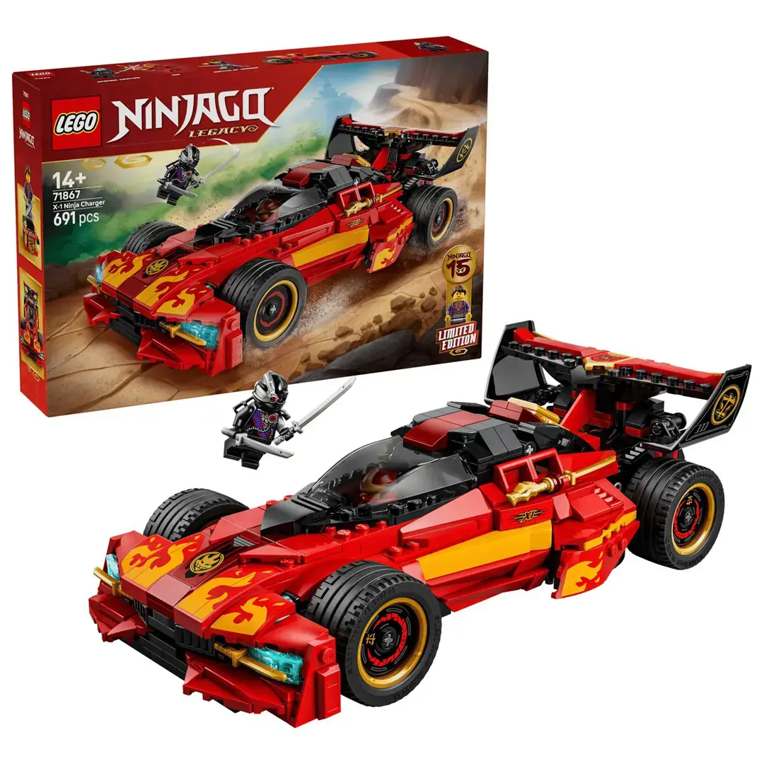 LEGO NINJAGO 71867 X-1 Ninja Charger - 15th Anniversary