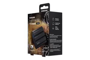 "Samsung" MU-PE4T0S, 4000 GB, C tipo USB, 3.2 Gen 2 (3.1 Gen 2), 1050 MB/s, apsauga nuo slaptažodžio, juoda