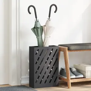 Skėčių stovas Juodas Metalas Vidutinis Skėčių stovas