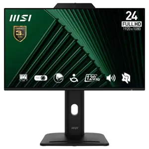 LCD Monitor MSI PRO MP242PMG 23.8" Business Panel IPS 1920x1080 16:9 120 Hz 1 ms Speakers PROMP242P…