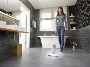 Black & Decker FSM13E1 steam cleaner 0.38 L 1300 W Blue, White