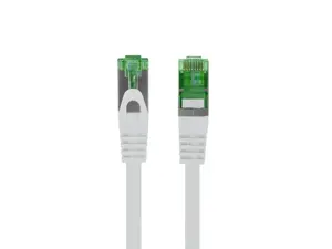 LANBERG Patchcord cat.7 S/FTP LSZH CU 0,5 m pilkos spalvos Fluke pass