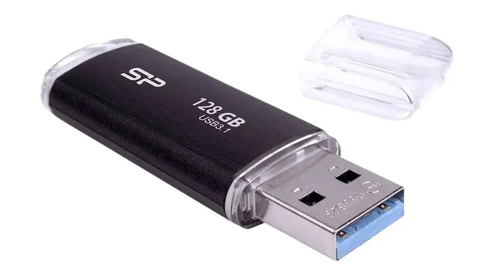 SILICONPOW SP128GBUF3B02V1K Silicon Power memory USB Blaze B02 128GB USB 3.1 juoda
