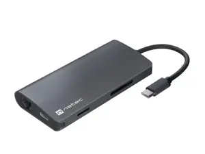 USB-C MULTIPORT ADAPTER 8 IN 1 NATEC FOWLER 2