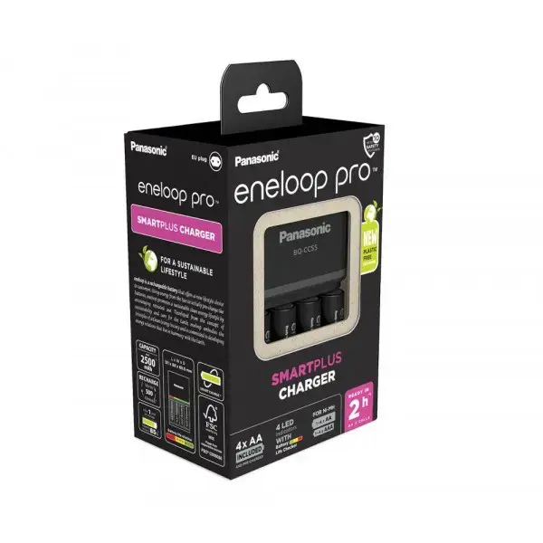 Kroviklis Panasonic ENELOOP Pro K-KJ55HCD40E, 2 val; +(4xAA)