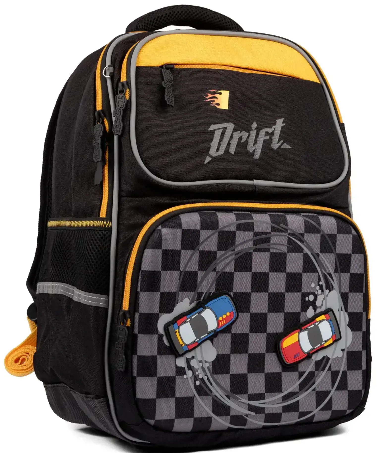 Kuprinė S-105 "Maxdrift", juoda/geltona