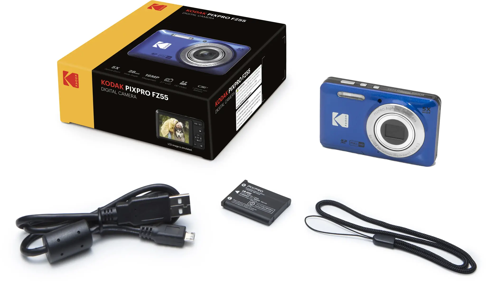 Kodak Friendly Zoom FZ55 blue