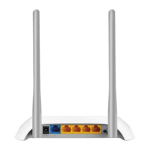 TP-LINK 300Mbps belaidis N maršrutizatorius Broadcom 2T2R 2,4 GHz 802.11n/g/b Integruotas 4 prievadų komutatorius 2 antenos