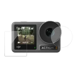 TELESIN tempered glass for DJI Osmo Action 5/4/3
