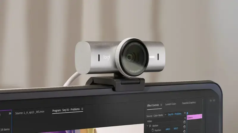 Logitech MX Brio, 3840 x 2160 pixels, 4K Ultra HD, 30 fps, 1080p, 2160p, 4x, Privacy cover