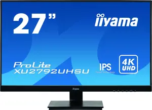 Monitorius iiyama ProLite XU2792UHSU-B1, 68.6 cm (27"), 3840 x 2160 pixels, 4K Ultra HD, LED, 4 ms,…