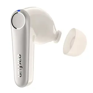 "TWS EarFun Air Pro 3" ausinės, ANC (baltos spalvos)