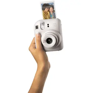 Momentinis fotoaparatas Fujifilm instax mini 12 CLAY WHITE