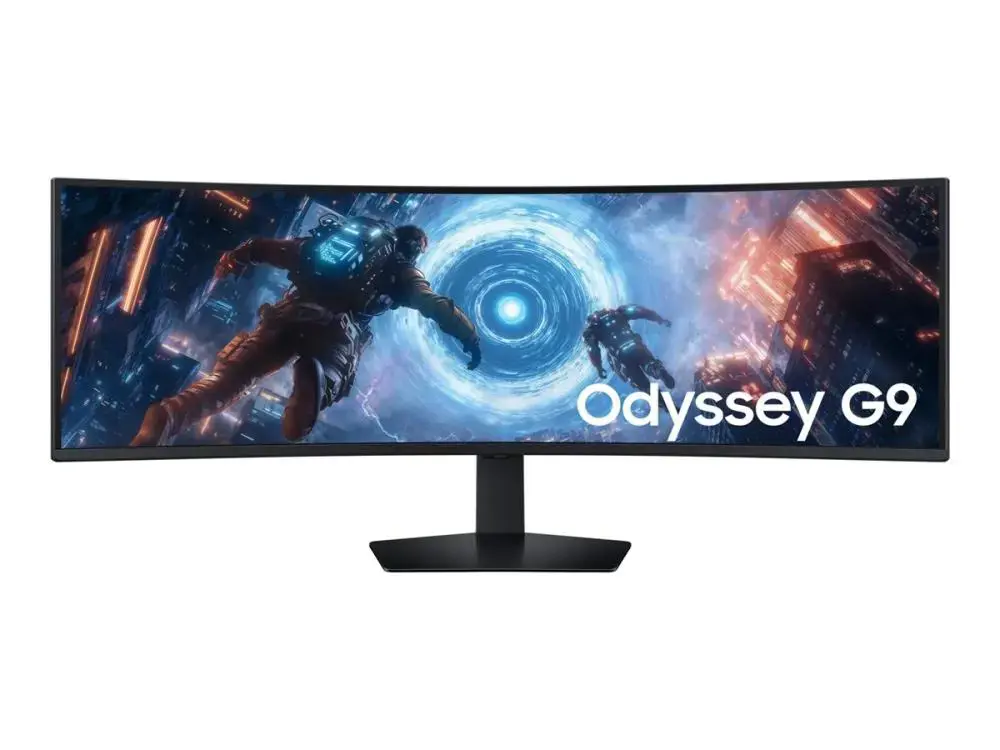 Samsung LS49FG910EUXEN 49" Gaming Monitor Odyssey DQHD G9 G91F 5120x1440/32:9/350cd/m2/1ms, HDMI, USB