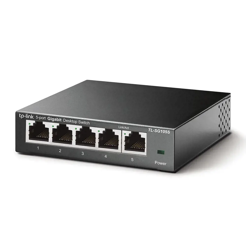 TP-Link 5-Port 10/100/1000Mbps Desktop Switch, Unmanaged, Gigabit Ethernet (10/100/1000), Full duplex, Wall mountable