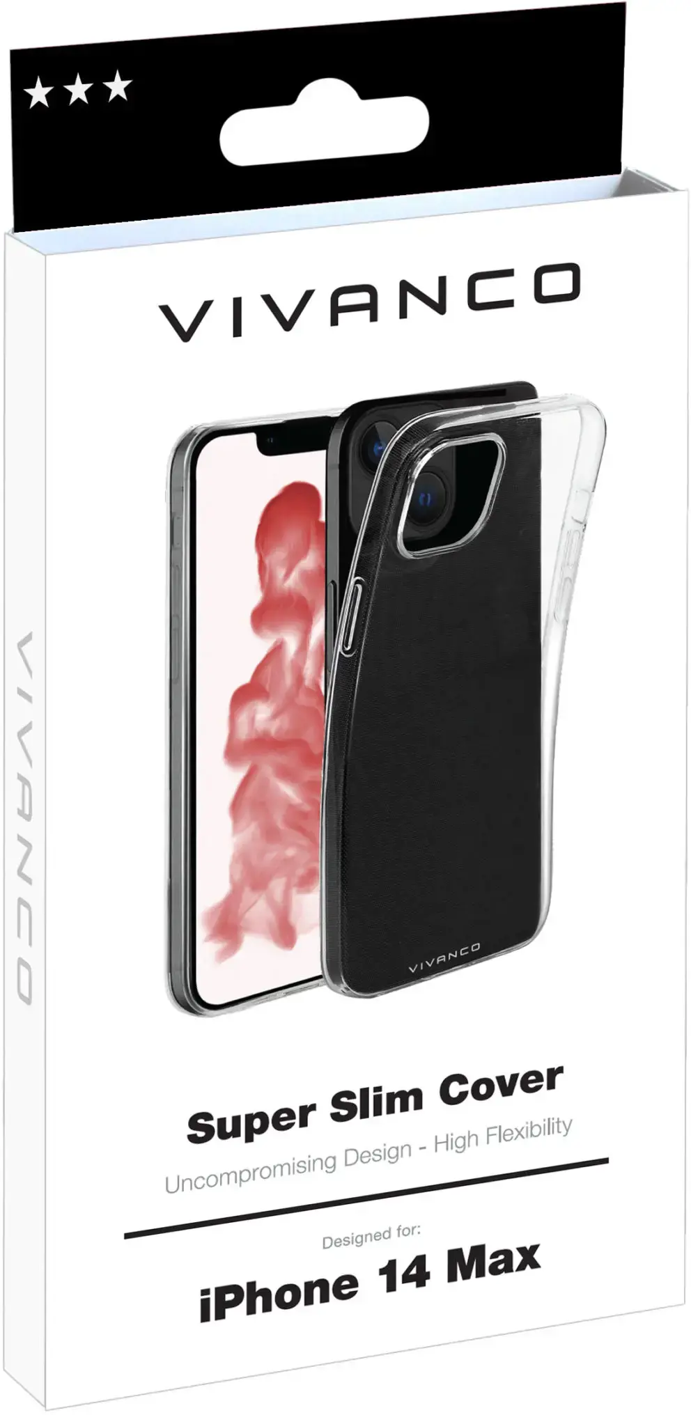 "Vivanco" dėklas "Super Slim Apple iPhone 14 Plus", skaidrus (63489)