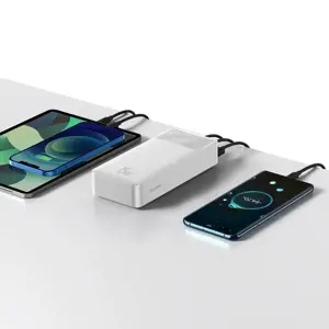 Powerbankas Baseus Bipow 30000mAh, 15W (baltas)