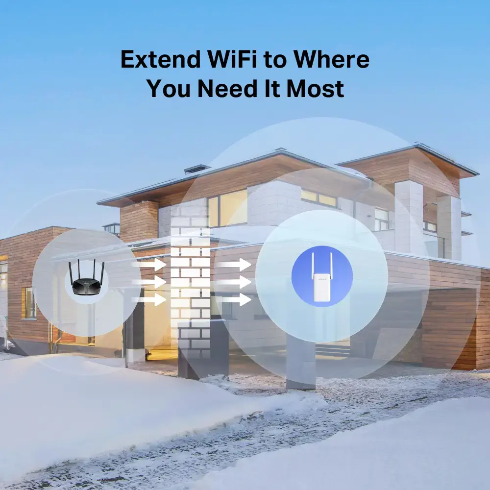 WRL RANGE EXTENDER 3000MBPS/ME80X MERCUSYS