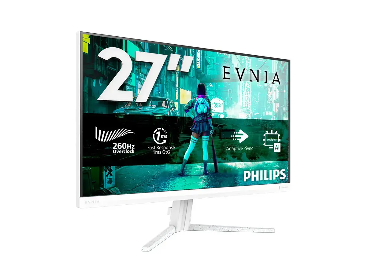 Philips 27M2N3201PL/00 computer monitor 68.6 cm (27") 1920 x 1080 pixels Full HD LCD White