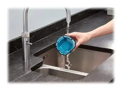 "Black & Decker" rankinis dulkių siurblys WDC215WA mėlynas, titano spalvos, be maišelio