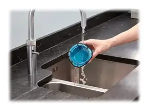 "Black & Decker" rankinis dulkių siurblys WDC215WA mėlynas, titano spalvos, be maišelio