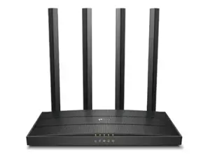 TP-Link AC1900 belaidis MU-MIMO "Wi-Fi" maršrutizatorius, "Wi-Fi 5" (802.11ac), dviejų dažnių (2,4 GHz / 5 GHz), Ethernet LAN, juodas, stalinis maršrutizatorius