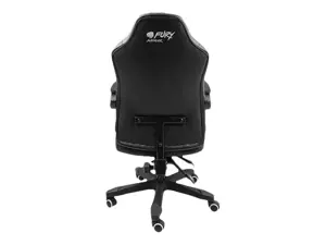 NATEC Fury žaidimų kėdė Avenger M+ juoda-balta