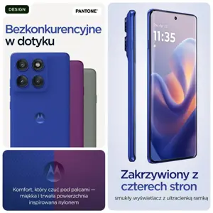 Motorola edge 60 pro 16.9 cm (6.67") Dual SIM Android 15 5G USB Type-C 12 GB 512 GB 6000 mAh Blue