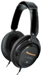 "Panasonic" ausinės RP-HTF295E-K, juodos spalvos