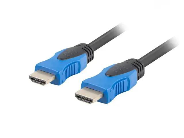 LANBERG CA-HDMI-20CU-0030-BK "Lanberg" kabelis HDMI M/M V2.0 4K 3M juodas