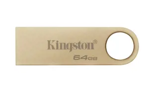 Kingston Technology DataTraveler 64GB 220MB/s Metal USB 3.2 Gen 1 SE9 G3, 64 GB, USB Type-A, 3.2 Ge…