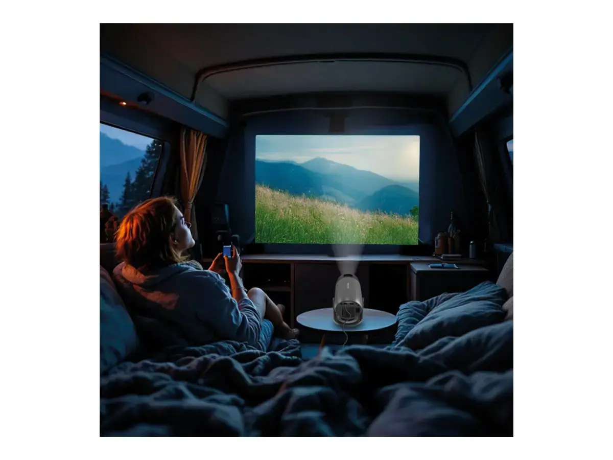 Philips | NeoPix150 | Full HD (1920x1080) | 250 ANSI lumens | 1000:1 | Dark Grey | Portable Projector | Wi-Fi