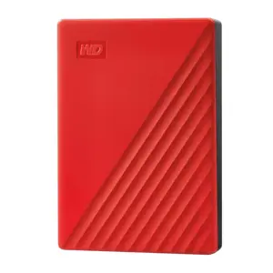 External HDD WESTERN DIGITAL My Passport 6TB USB 2.0 USB 3.2 Colour Red WDBR9S0060BRD-WESN