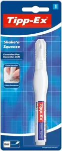 BIC Korekcinis pieštukas Tipp-Ex Shake'n' Squeeze 8 ml