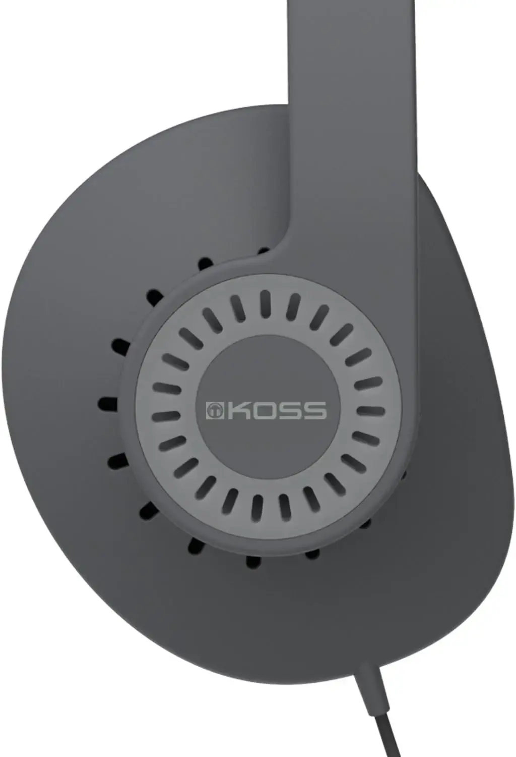 "Koss" laidinės ausinės KPH30iK, ant ausų, su mikrofonu, 3,5 mm, juodos spalvos
