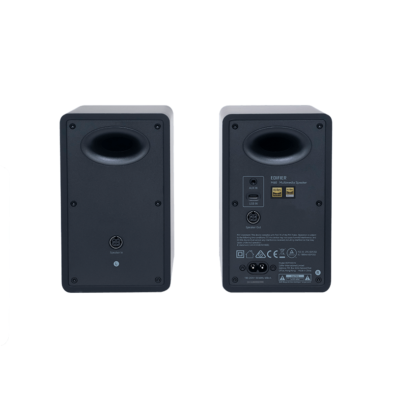 Edifier | Compact Desktop 2.0 Speakers | M60 | 66 W | Bluetooth | Black | ≥ 85 dB | Wireless connection
