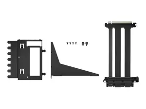 FRACTAL DESIGN "Flex 2 Riser" kortelė PCIe 4.0, juoda