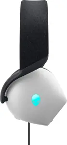 "Alienware AW520H", laidinis, žaidimų, 20-40000 Hz, 297 g, ausinės, baltos spalvos