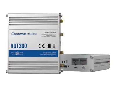 TELTONIKA RUT360 4G/LTE/3G WiFi pramoninis maršrutizatorius