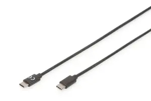 ASSMANN USB Type-C jungiamasis kabelis C-C M/M tipo 1,8 m ilgio greitaeigis bl