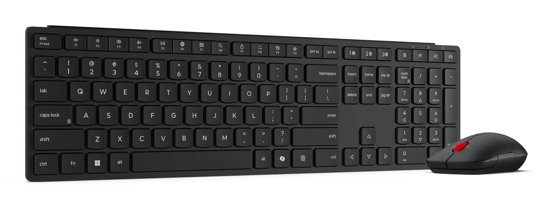 LENOVO WIRELESS MULTI-MODE PRO COMBO KEYBOARD AND MOUSE 6000 - U.S. ENGLISH AI